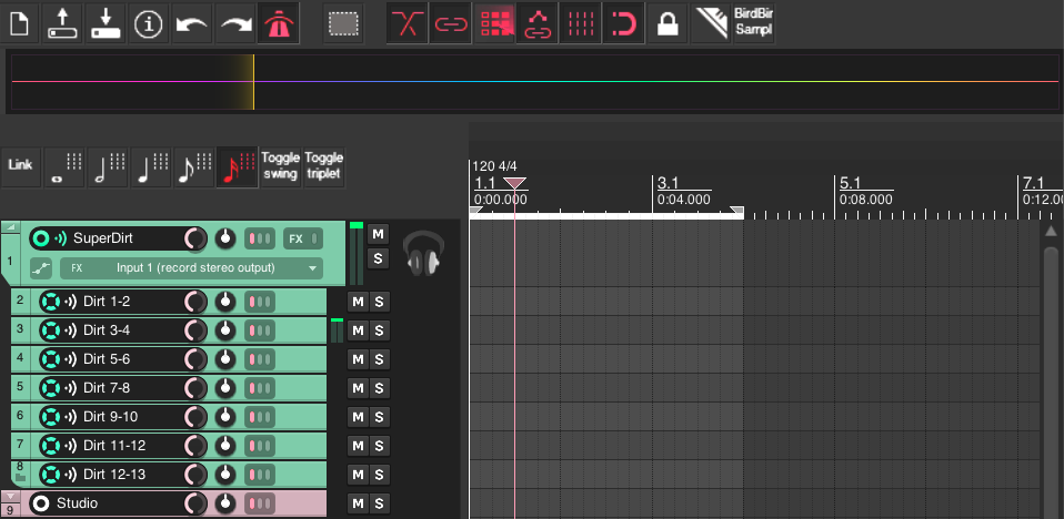 Reaper: Global Sampler